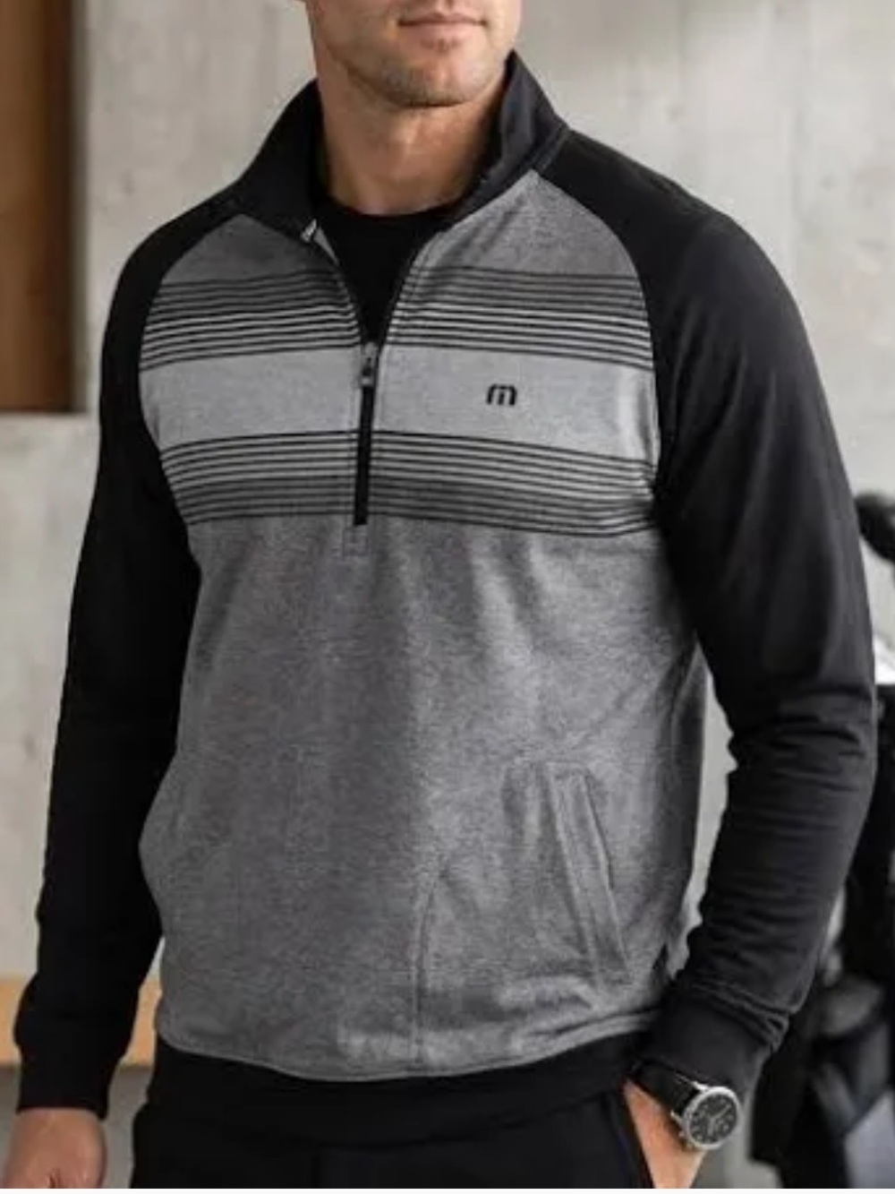 NWOT Travis Mathew Performance Quarter Zip